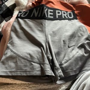 md grey nike pros